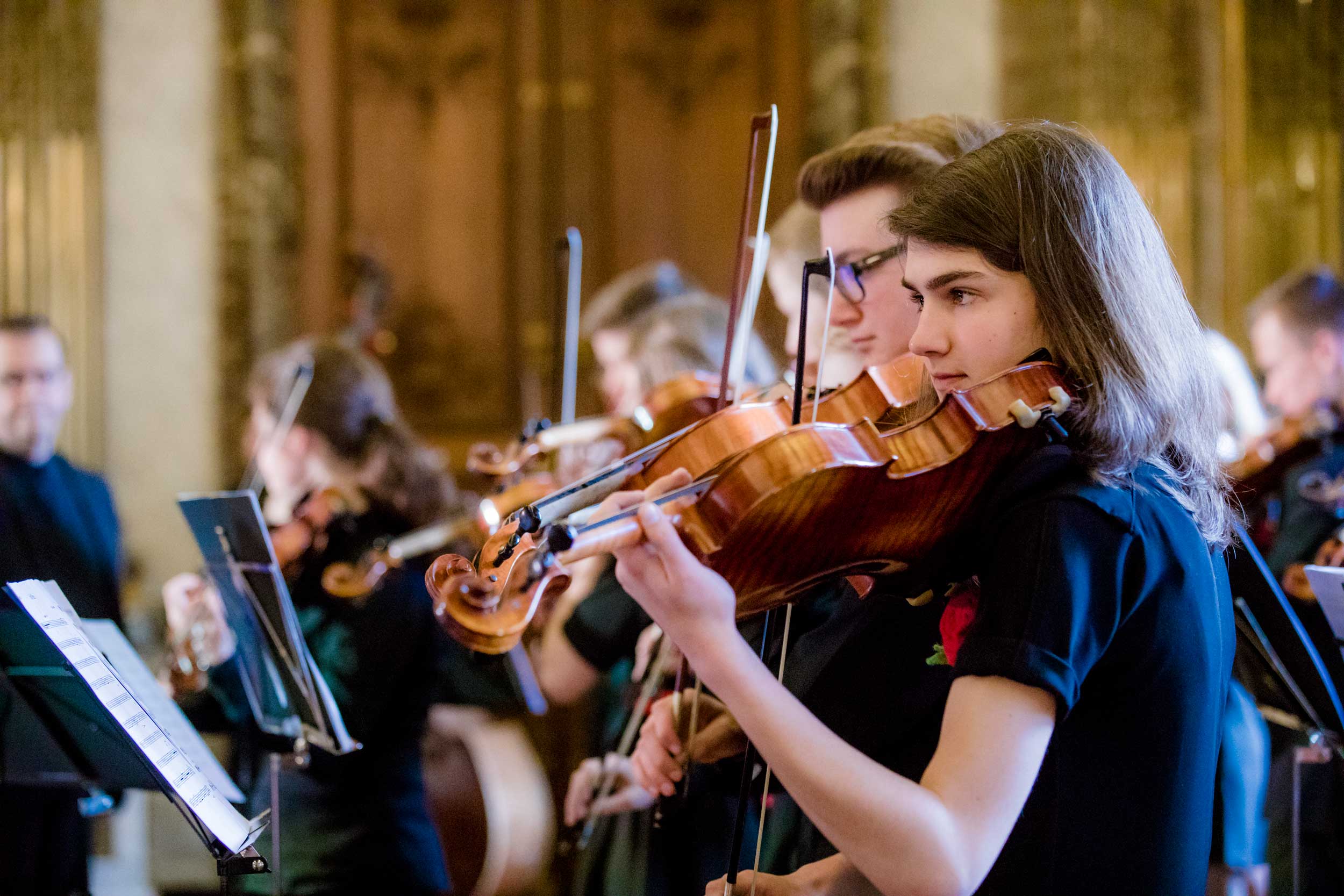 Music Connect: Kinder mit einer Behinderung machen Musik.